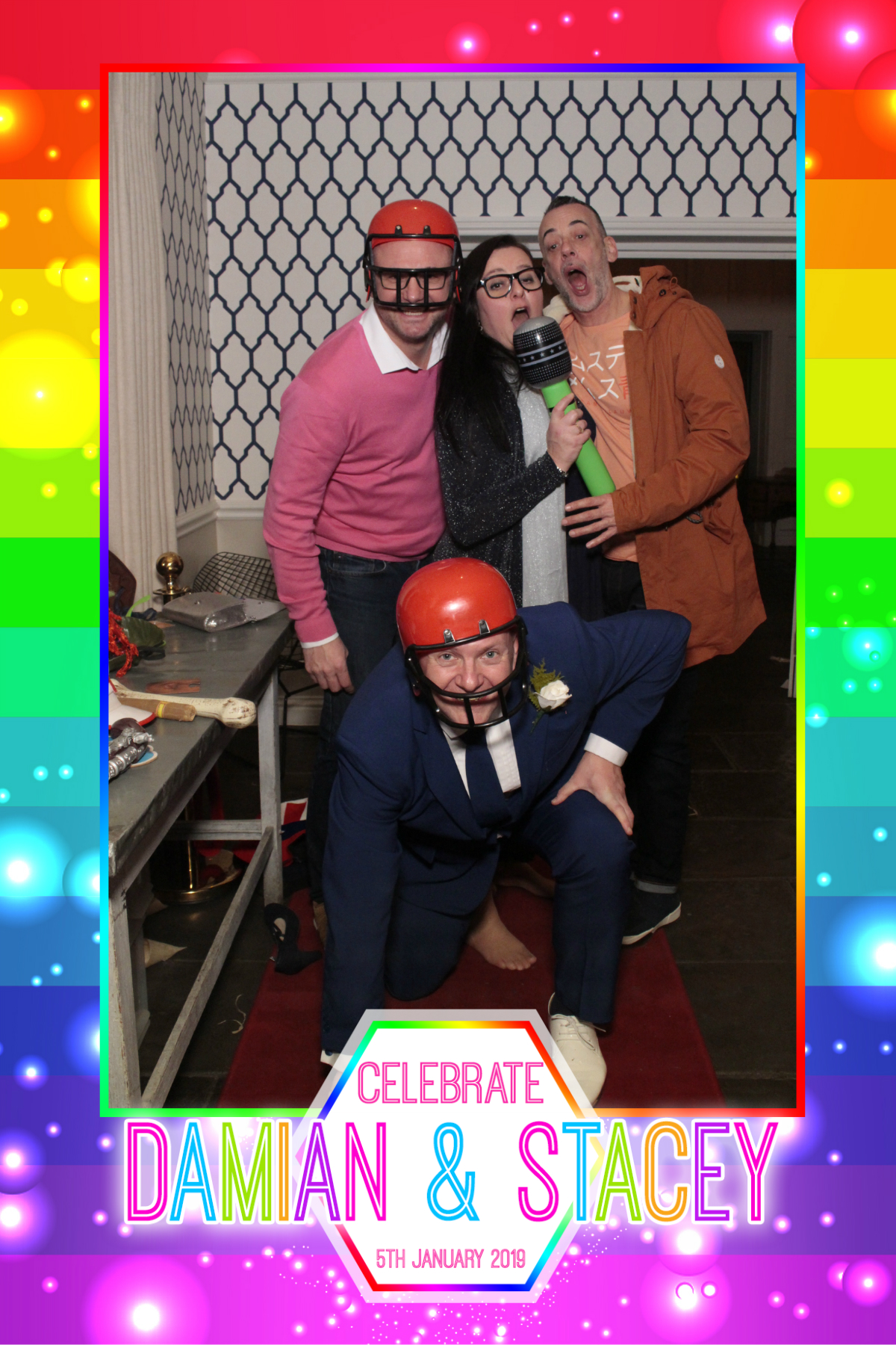 Damian and Stacey's Wedding | View more photos from the event at gallery.myphotoboothexperience.co.uk/u/MyPhotoBoothExperienceLtd/Damian-and-Staceys-Wedding